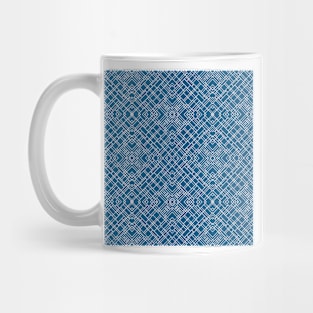 Map 45 2 Navy Blue Mug